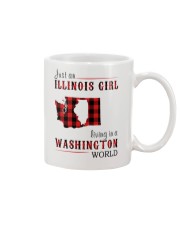JUST AN ILLINOIS GIRL IN A WASHINGTON WORLD Mug thumbnail