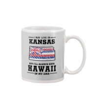 LIVE IN KANSAS BUT I'LL HAVE HAWAII IN MY DNA Mug thumbnail