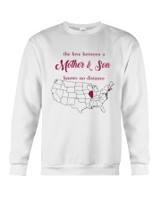 ILLINOIS CONNECTICUT THE LOVE MOTHER AND SON Crewneck Sweatshirt thumbnail
