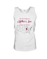 ILLINOIS CONNECTICUT THE LOVE MOTHER AND SON Unisex Tank thumbnail