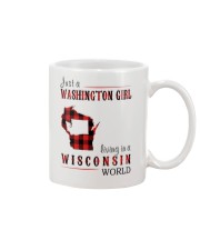 JUST A WASHINGTON GIRL IN A WISCONSIN WORLD Mug thumbnail