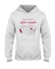 MICHIGAN CALIFORNIA THE LOVE MOTHER AND DAUGHTER Hooded Sweatshirt thumbnail