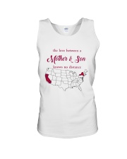 CALIFORNIA NEW YORK THE LOVE MOTHER AND SON Unisex Tank thumbnail