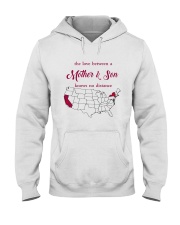 CALIFORNIA NEW YORK THE LOVE MOTHER AND SON Hooded Sweatshirt thumbnail