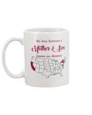 CALIFORNIA NEW YORK THE LOVE MOTHER AND SON Mug back