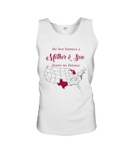 TEXAS MICHIGAN THE LOVE MOTHER AND SON Unisex Tank thumbnail