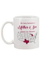 TEXAS MICHIGAN THE LOVE MOTHER AND SON Mug back