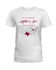OHIO TEXAS THE LOVE MOTHER AND SON Ladies T-Shirt thumbnail