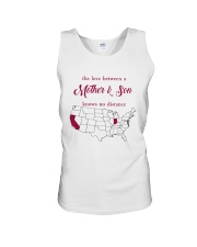 INDIANA CALIFORNIA THE LOVE MOTHER AND SON Unisex Tank thumbnail