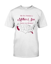 CALIFORNIA FLORIDA THE LOVE MOTHER AND SON Classic T-Shirt thumbnail