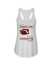 JUST A FLORIDA GIRL IN A WASHINGTON WORLD Ladies Flowy Tank thumbnail