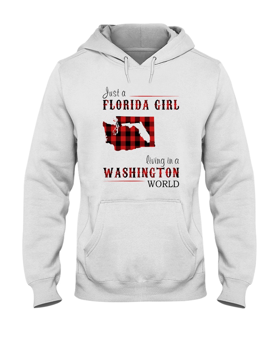 JUST A FLORIDA GIRL IN A WASHINGTON WORLD Hooded Sweatshirt