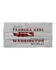 JUST A FLORIDA GIRL IN A WASHINGTON WORLD Cloth face mask thumbnail