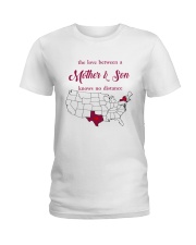 TEXAS NEW YORK THE LOVE MOTHER AND SON Ladies T-Shirt thumbnail