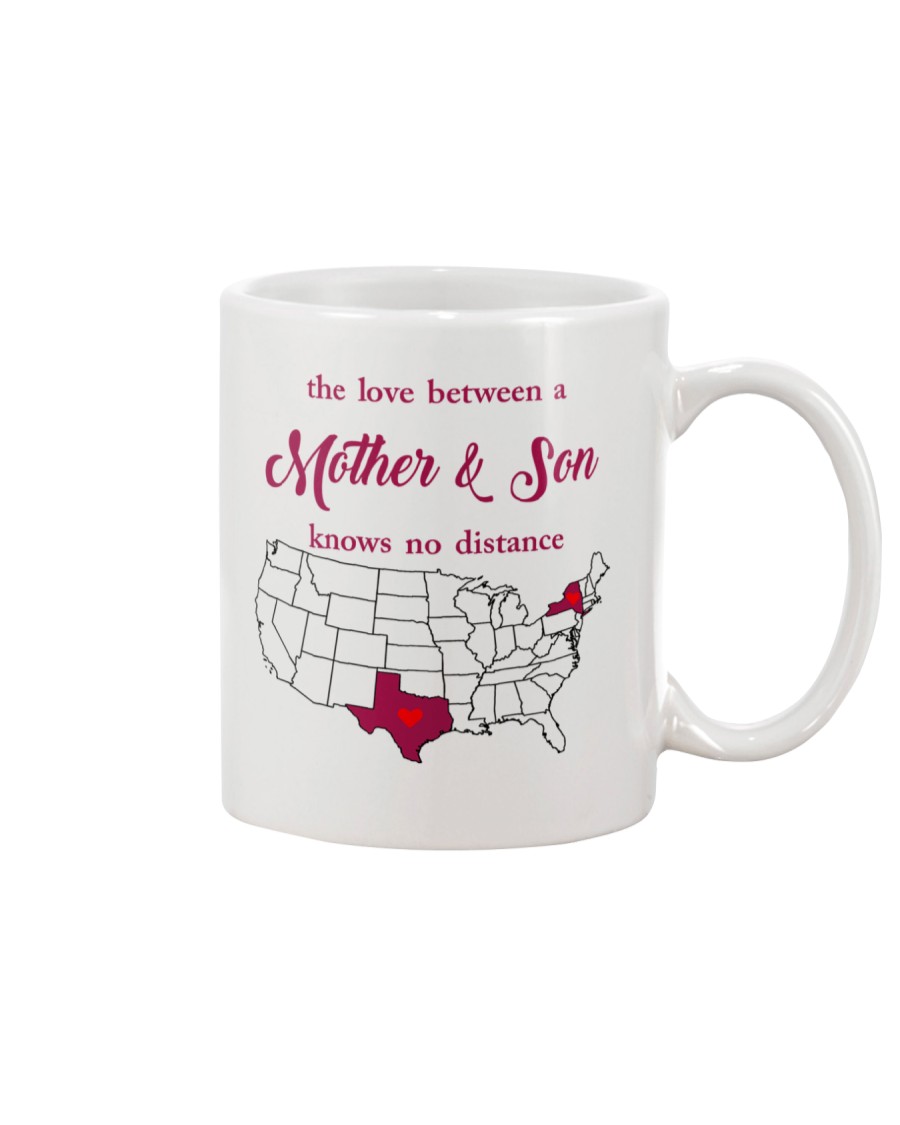 TEXAS NEW YORK THE LOVE MOTHER AND SON Mug