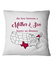 TEXAS NEW YORK THE LOVE MOTHER AND SON Square Pillowcase thumbnail