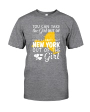 YOU CAN'T TAKE NEW YORK OUT OF THE GIRL Classic T-Shirt thumbnail