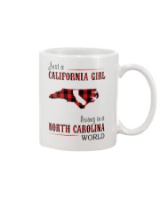 JUST A CALIFORNIA GIRL IN A NORTH CAROLINA WORLD Mug thumbnail