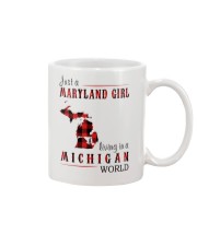JUST A MARYLAND GIRL IN A MICHIGAN WORLD Mug thumbnail