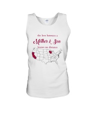 CALIFORNIA WISCONSIN THE LOVE MOTHER AND SON Unisex Tank thumbnail