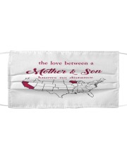 CALIFORNIA WISCONSIN THE LOVE MOTHER AND SON Cloth face mask thumbnail