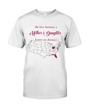 OHIO FLORIDA THE LOVE MOTHER AND DAUGHTER Classic T-Shirt thumbnail