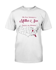FLORIDA INDIANA THE LOVE MOTHER AND SON Classic T-Shirt thumbnail