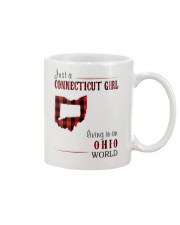 JUST A CONNECTICUT GIRL IN AN OHIO WORLD Mug thumbnail