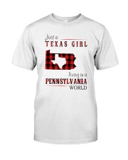 JUST A CALIFORNIA GIRL IN A NEW YORK WORLD Classic T-Shirt thumbnail