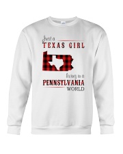 JUST A CALIFORNIA GIRL IN A NEW YORK WORLD Crewneck Sweatshirt thumbnail