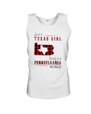 JUST A CALIFORNIA GIRL IN A NEW YORK WORLD Unisex Tank thumbnail