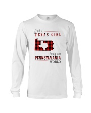 JUST A CALIFORNIA GIRL IN A NEW YORK WORLD Long Sleeve Tee thumbnail
