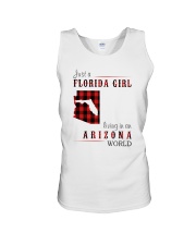 JUST A FLORIDA GIRL IN AN ARIZONA WORLD Unisex Tank thumbnail