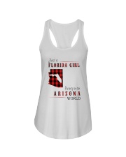 JUST A FLORIDA GIRL IN AN ARIZONA WORLD Ladies Flowy Tank thumbnail