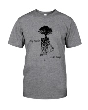 RHODE ISLAND MY ROOTS RUN DEEP Classic T-Shirt thumbnail