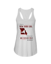 JUST A NEW YORK GIRL IN A MISSOURI WORLD Ladies Flowy Tank thumbnail