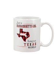 JUST A MASSACHUSETTS GIRL IN A TEXAS WORLD Mug thumbnail