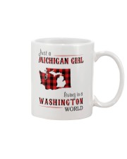 JUST A MICHIGAN GIRL IN A WASHINGTON WORLD Mug thumbnail
