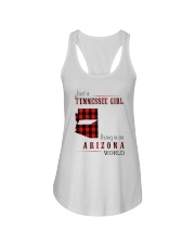 JUST A TENNESSEE GIRL IN AN ARIZONA WORLD Ladies Flowy Tank thumbnail