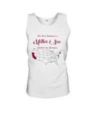 CALIFORNIA MASSACHUSETTS THE LOVE MOTHER AND SON Unisex Tank thumbnail