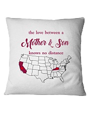 CALIFORNIA KENTUCKY THE LOVE MOTHER AND SON Square Pillowcase thumbnail