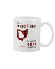 JUST A GEORGIA GIRL IN AN OHIO WORLD Mug thumbnail
