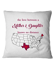 TEXAS MAINE THE LOVE MOTHER AND DAUGHTER Square Pillowcase thumbnail