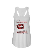 JUST A KENTUCKY GIRL IN A WASHINGTON WORLD Ladies Flowy Tank thumbnail