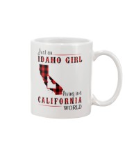 JUST A IDAHO GIRL IN A CALIFORNIA WORLD Mug thumbnail