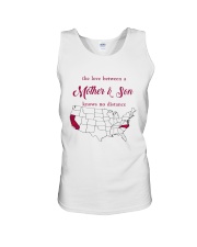 CALIFORNIA NORTH CAROLINA THE LOVE MOTHER AND SON Unisex Tank thumbnail