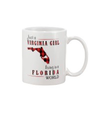 JUST A VIRGINIA GIRL IN A FLORIDA WORLD Mug thumbnail