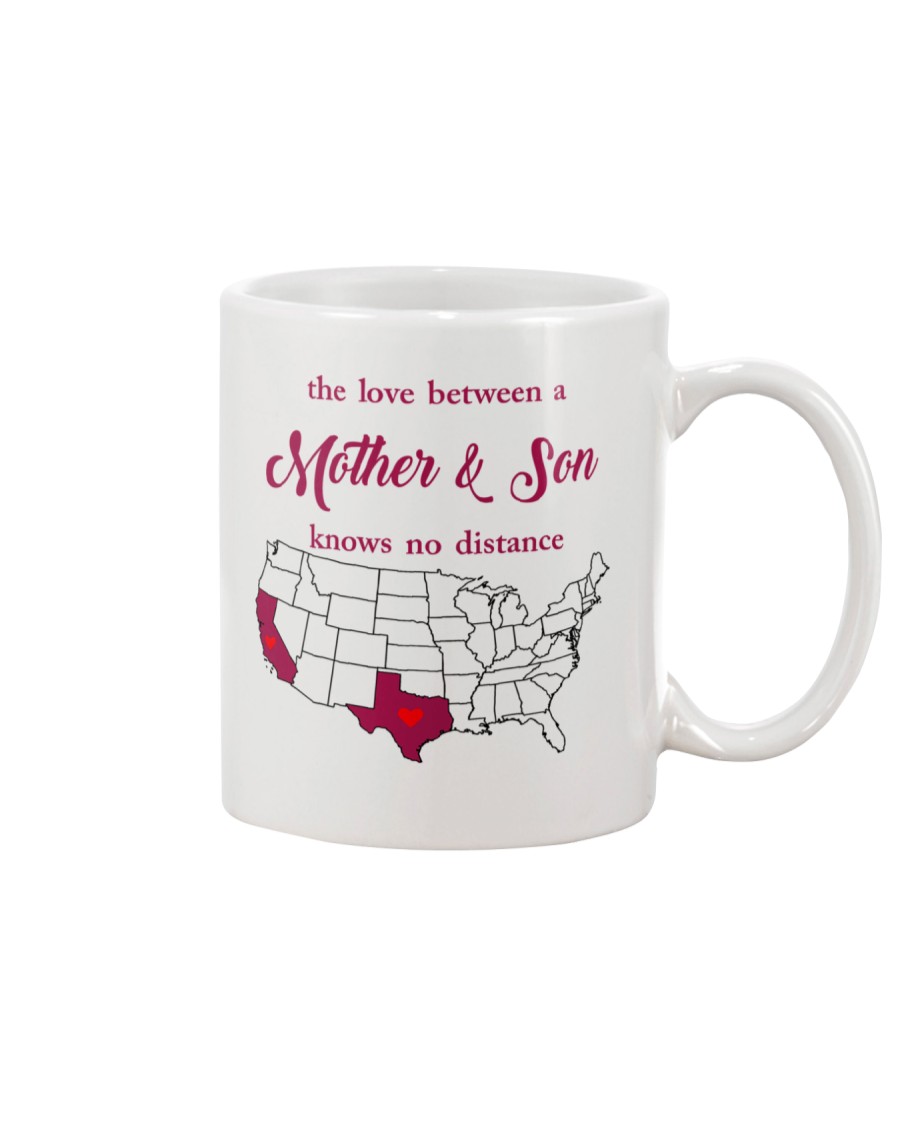 TEXAS CALIFORNIA THE LOVE MOTHER AND SON Mug