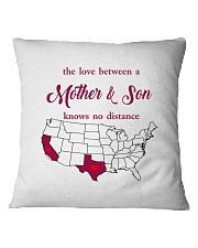 TEXAS CALIFORNIA THE LOVE MOTHER AND SON Square Pillowcase thumbnail