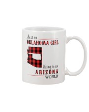 JUST AN OKLAHOMA GIRL IN AN ARIZONA WORLD Mug thumbnail
